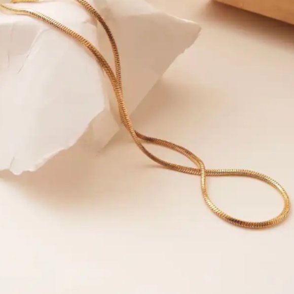 18k Gold Filled Layered Necklace Set - Picture 4 of 5